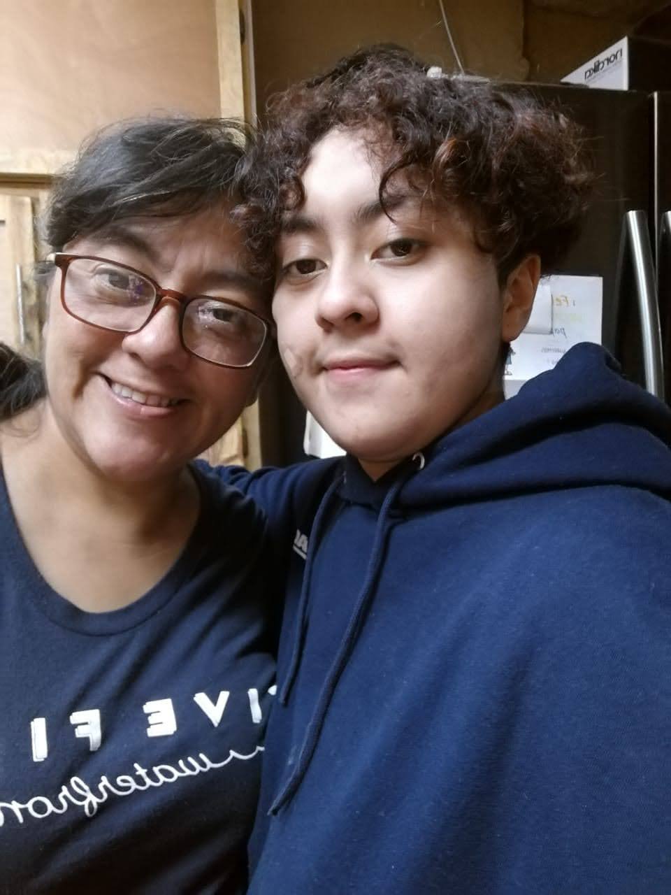  Graciela junto a su hijo Levy. Foto: cortesía. 